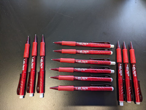 LabJack New Mechanical Pencils Ready for Your Desk